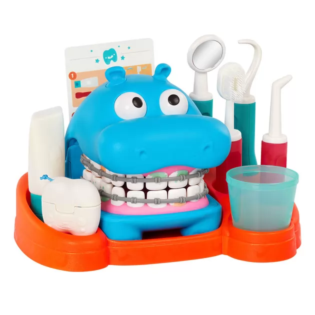 Ігровий набір Бегемотик у Стоматолога