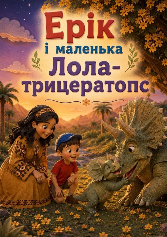 Ерік і маленька Лола - Трицератопс, сторінка 1