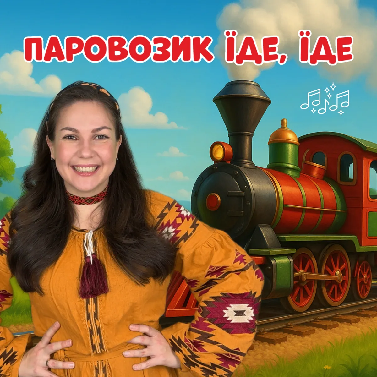 Паровозик їде, їде